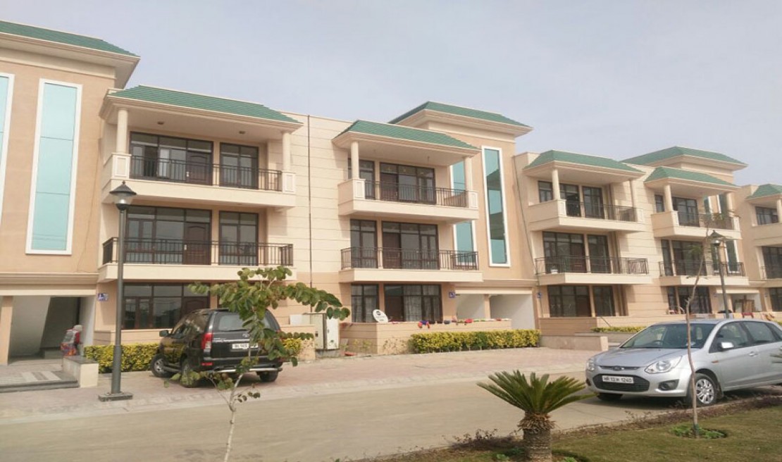 Project-attributable photograph of Omaxe City, Bahadurgarh